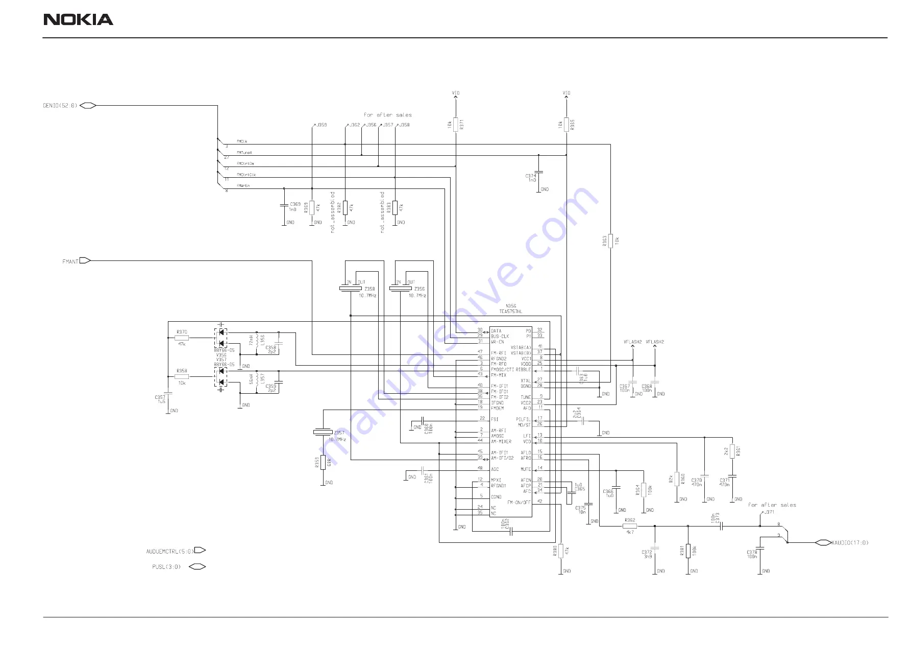 Nokia NHM-7 series Service Manual Download Page 203