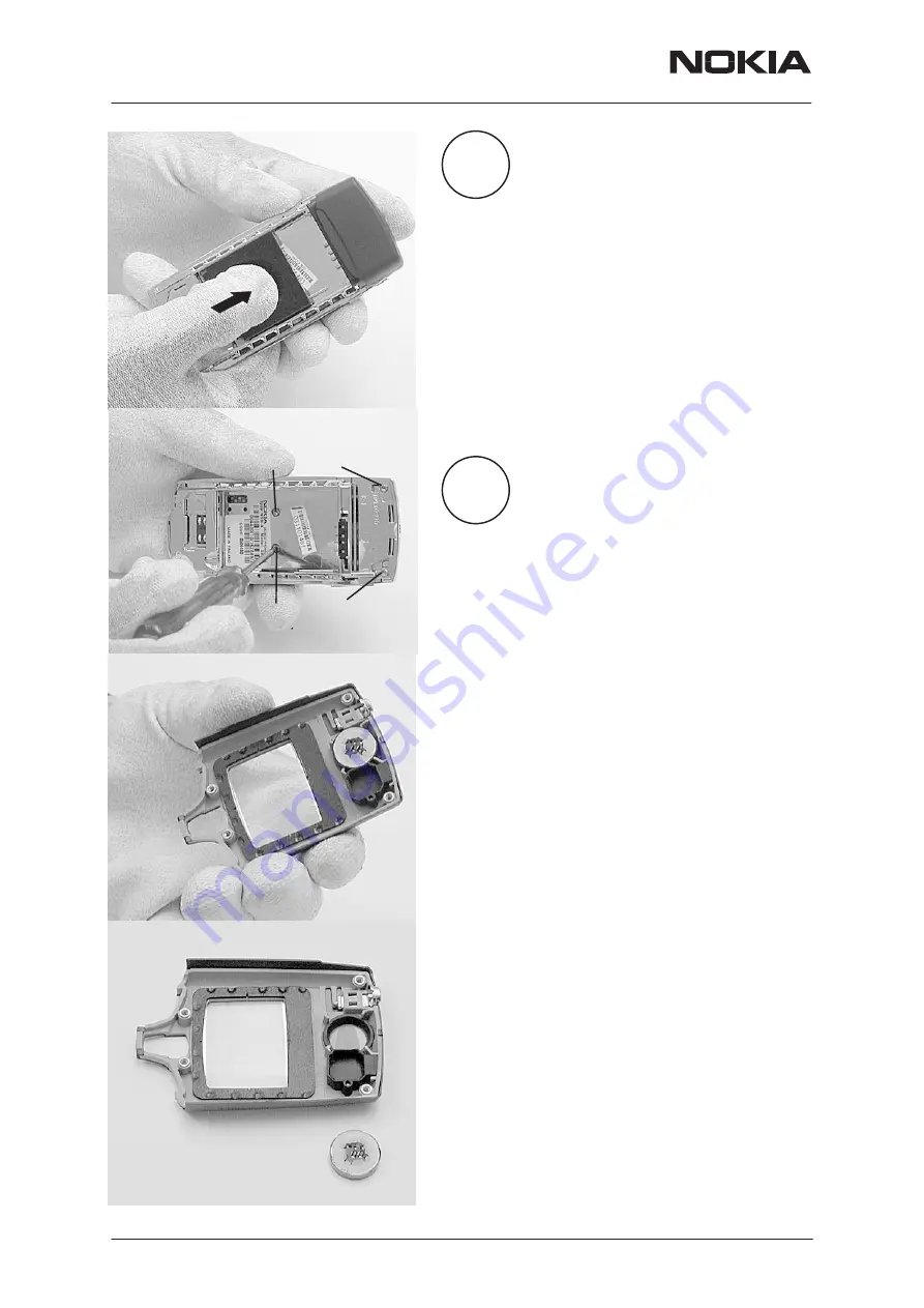 Nokia NSM-4 Series Disassembly & Troubleshooting Instructions Download Page 6