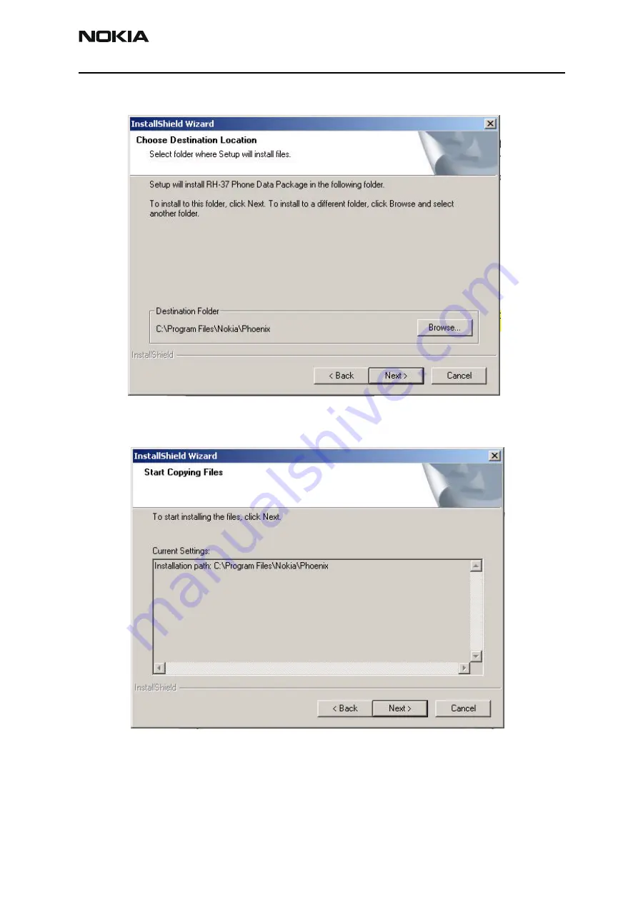 Nokia RH-37 Series Service Software And Tuning Instructions Download Page 19