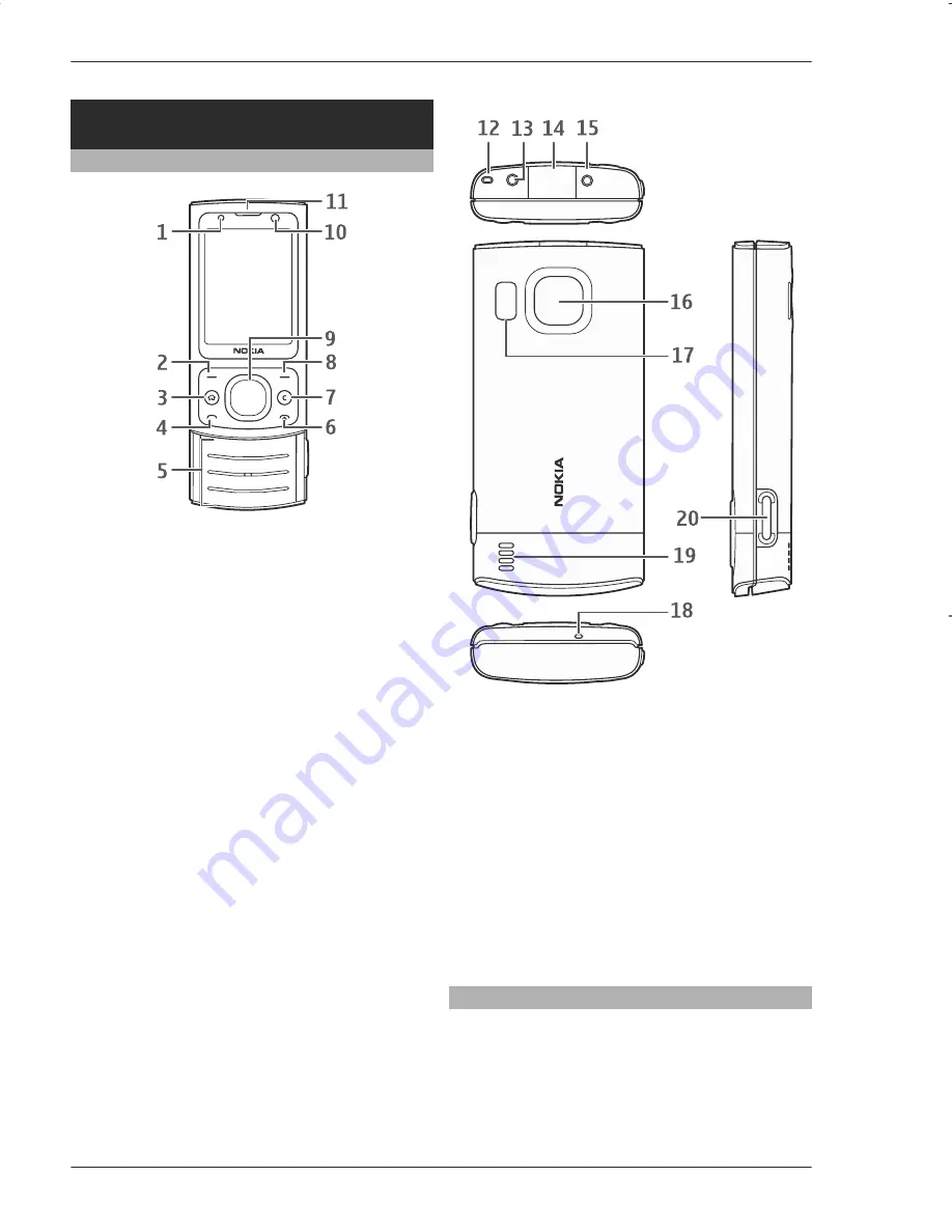 Nokia SLIDE 6700 Скачать руководство пользователя страница 12