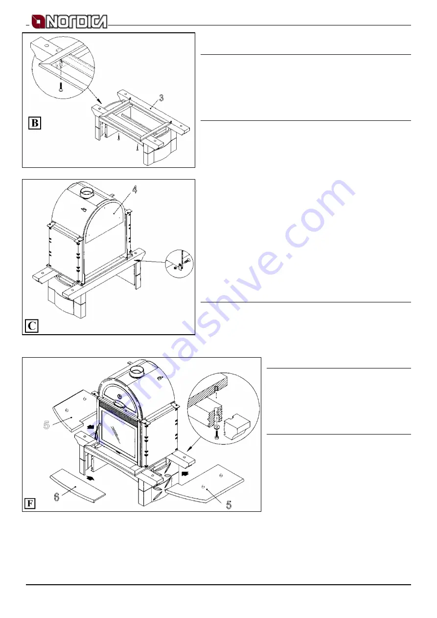 Nordica FALO Instructions For Installation, Use And Maintenance Manual Download Page 32