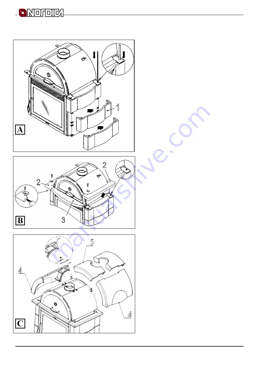 Nordica FALO Instructions For Installation, Use And Maintenance Manual Download Page 36