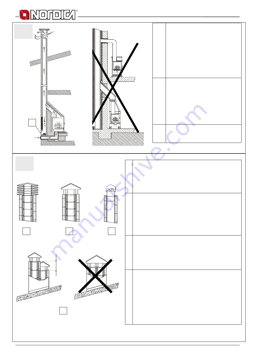 Nordica Monoblocco Piano 600 Instructions For Installation, Use And Maintenance Manual Download Page 14