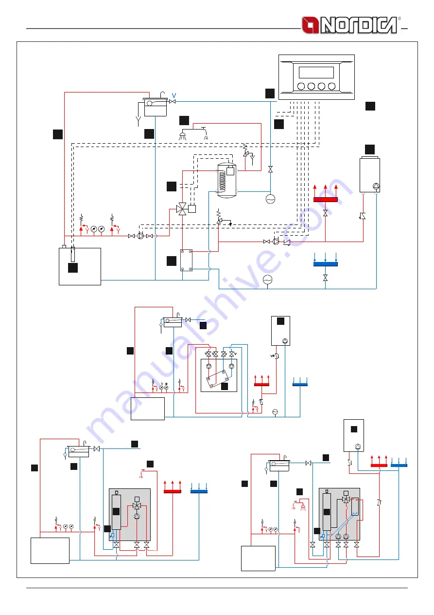 Nordica TERMOCAMINO WF25 DSA Instructions For Installation, Use And Maintenance Manual Download Page 46