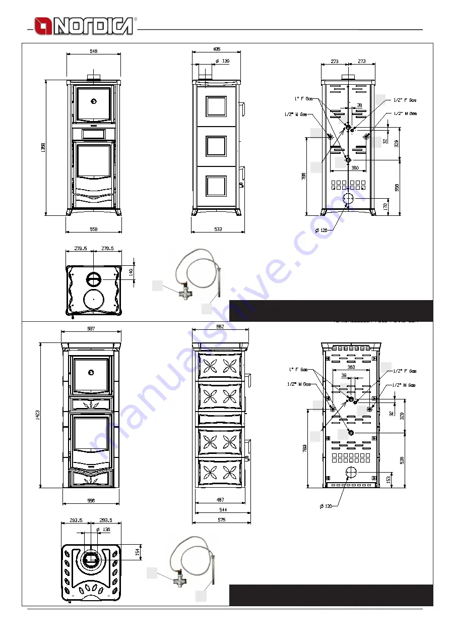 Nordica TermoNicoletta DSA Instructions For Installation, Use And Maintenance Manual Download Page 51