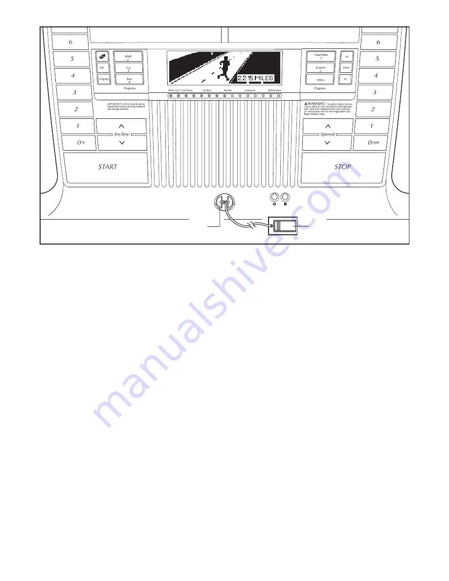 NordicTrack 2300 Treadmill User Manual Download Page 11