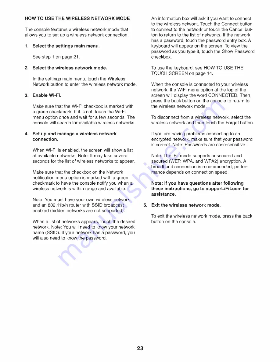 NordicTrack 24924.0 User Manual Download Page 23