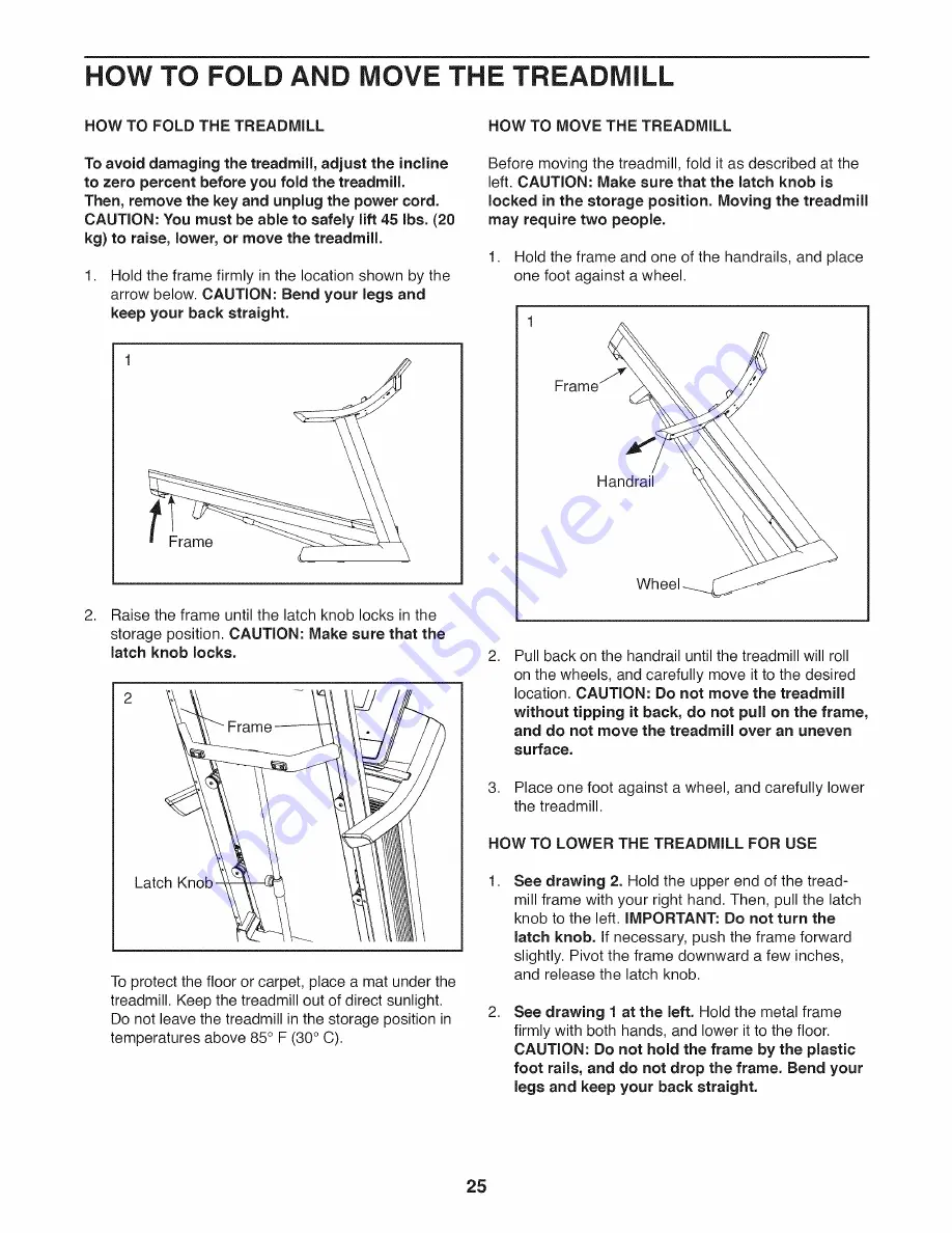 NordicTrack 24924.0 User Manual Download Page 25