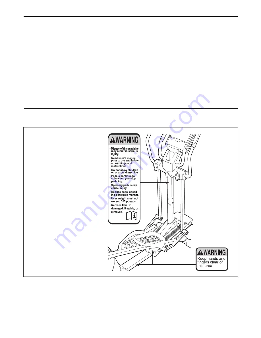 NordicTrack Audiostrider 900 Elliptical Скачать руководство пользователя страница 2