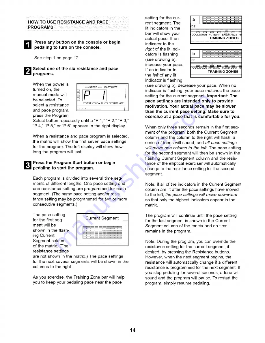 NordicTrack CX 985 User Manual Download Page 14