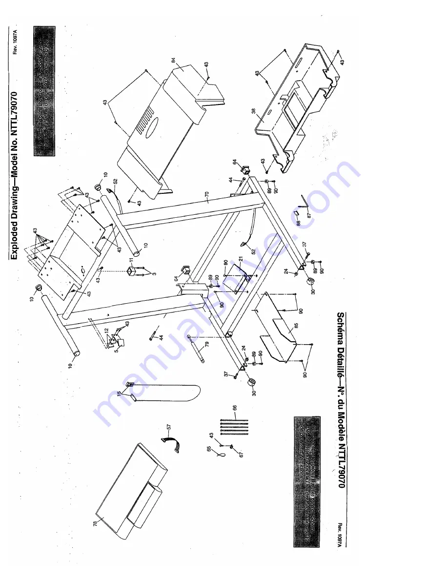 NordicTrack Powertread 5.0 Owner'S Manual Download Page 21