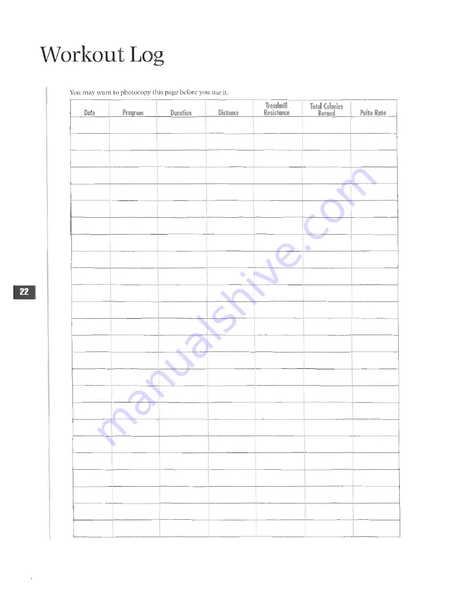 NordicTrack Walkfit 4500 Manual Download Page 21