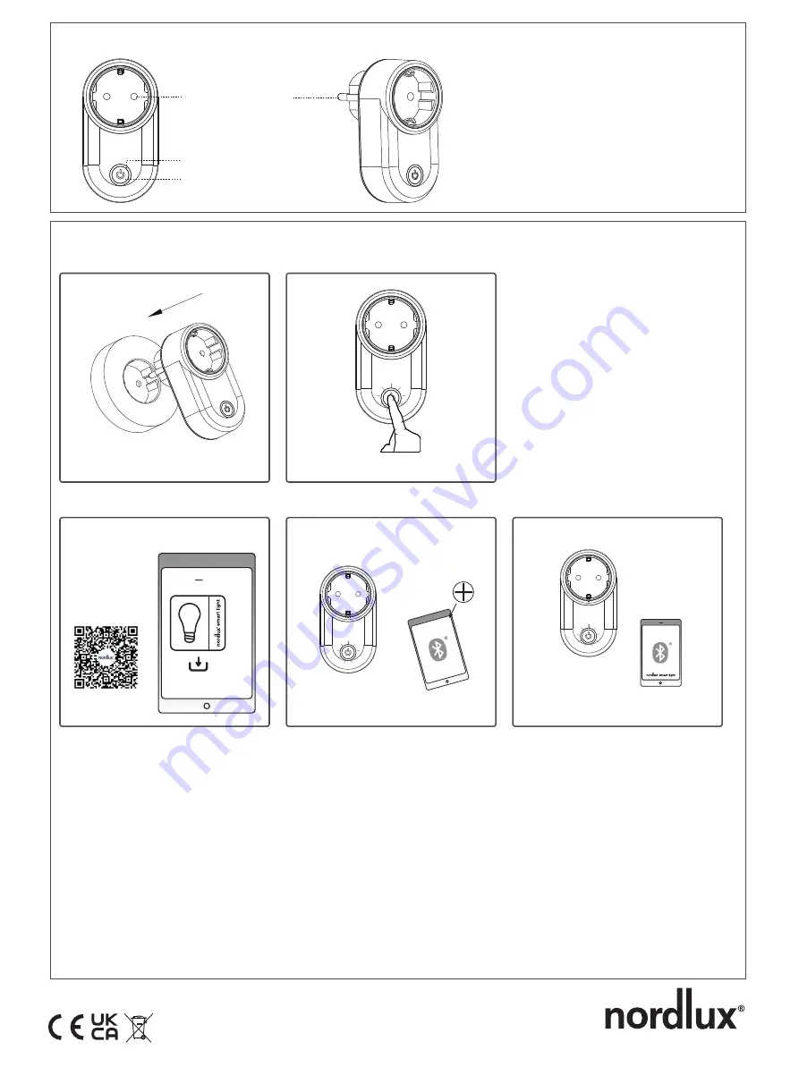 nordlux 2170010001 Quick Start Manual Download Page 1