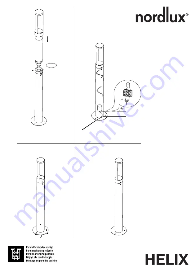 nordlux 77498031 Mounting Instruction Download Page 1