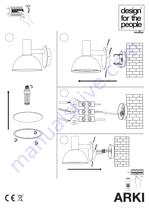 nordlux ARKI Скачать руководство пользователя страница 1