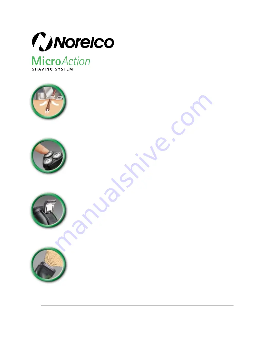 Norelco 4414LC Specifications Download Page 2