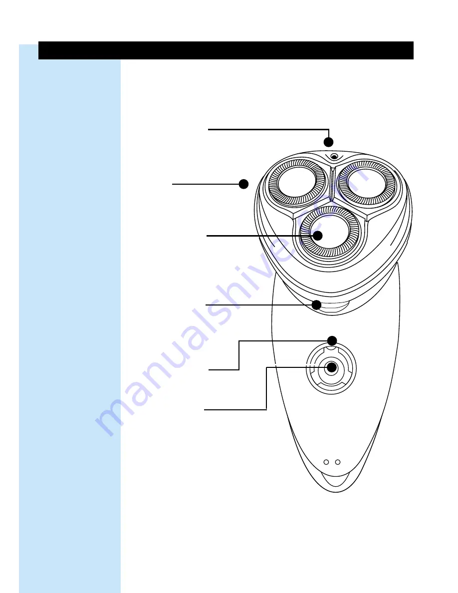 Norelco 6705 X User Manual Download Page 6