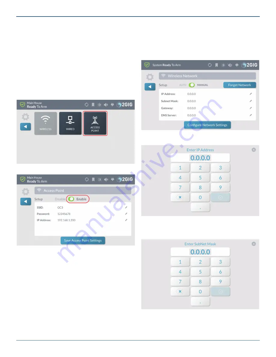 Nortek 2GIG GC3 Installation And Programming Manual Download Page 35