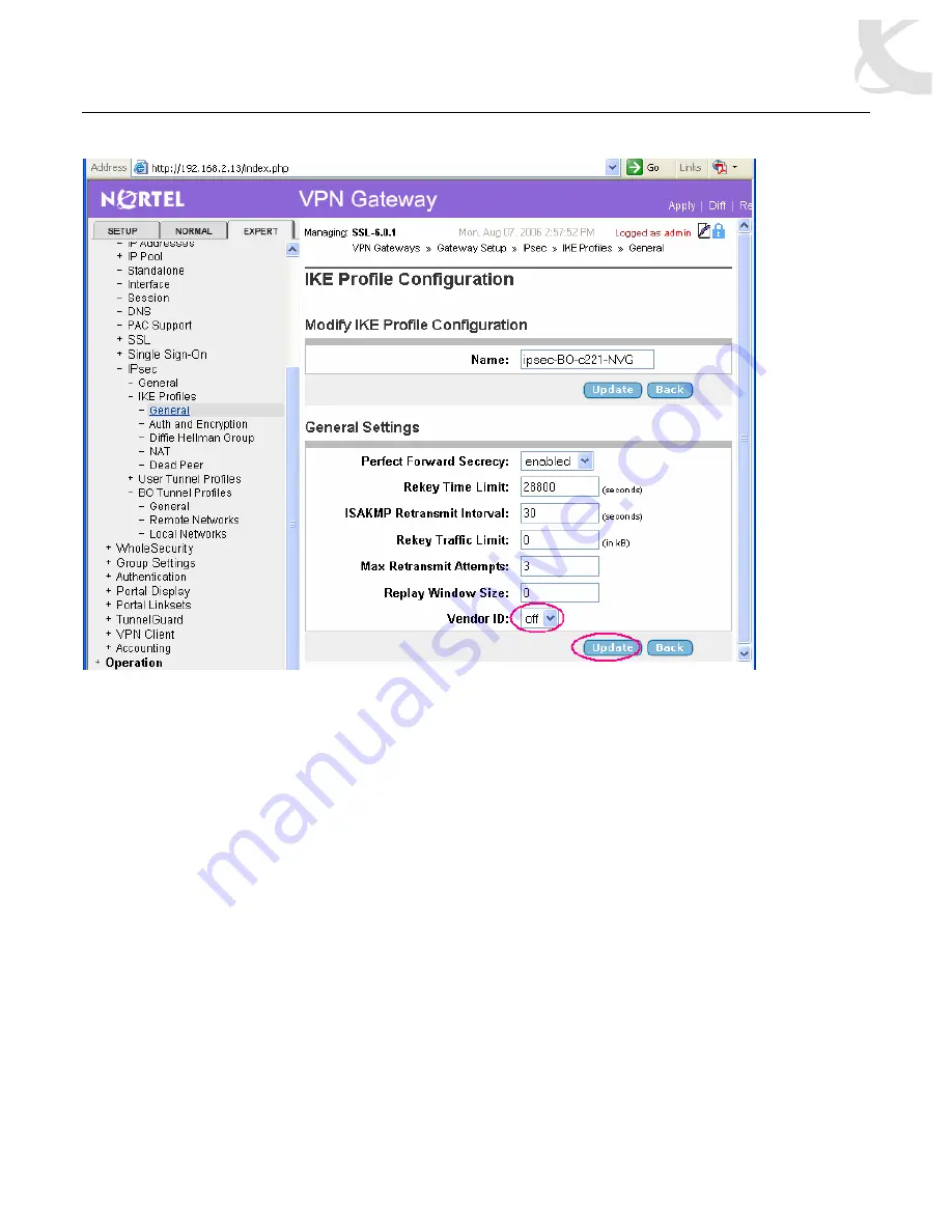 Nortel 200 Series Technical Configuration Manual Download Page 21