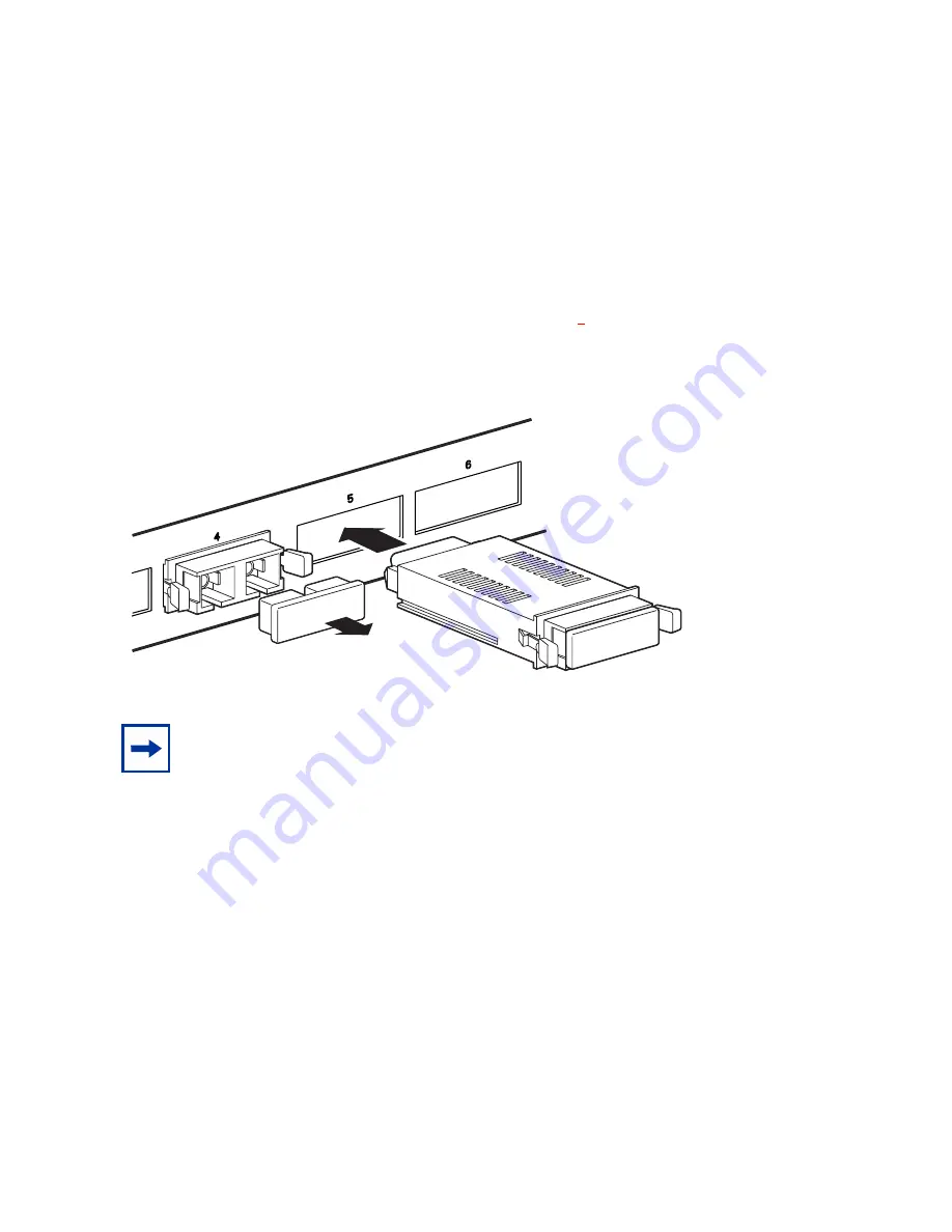 Nortel CWDM SFP Installation Manual Download Page 8