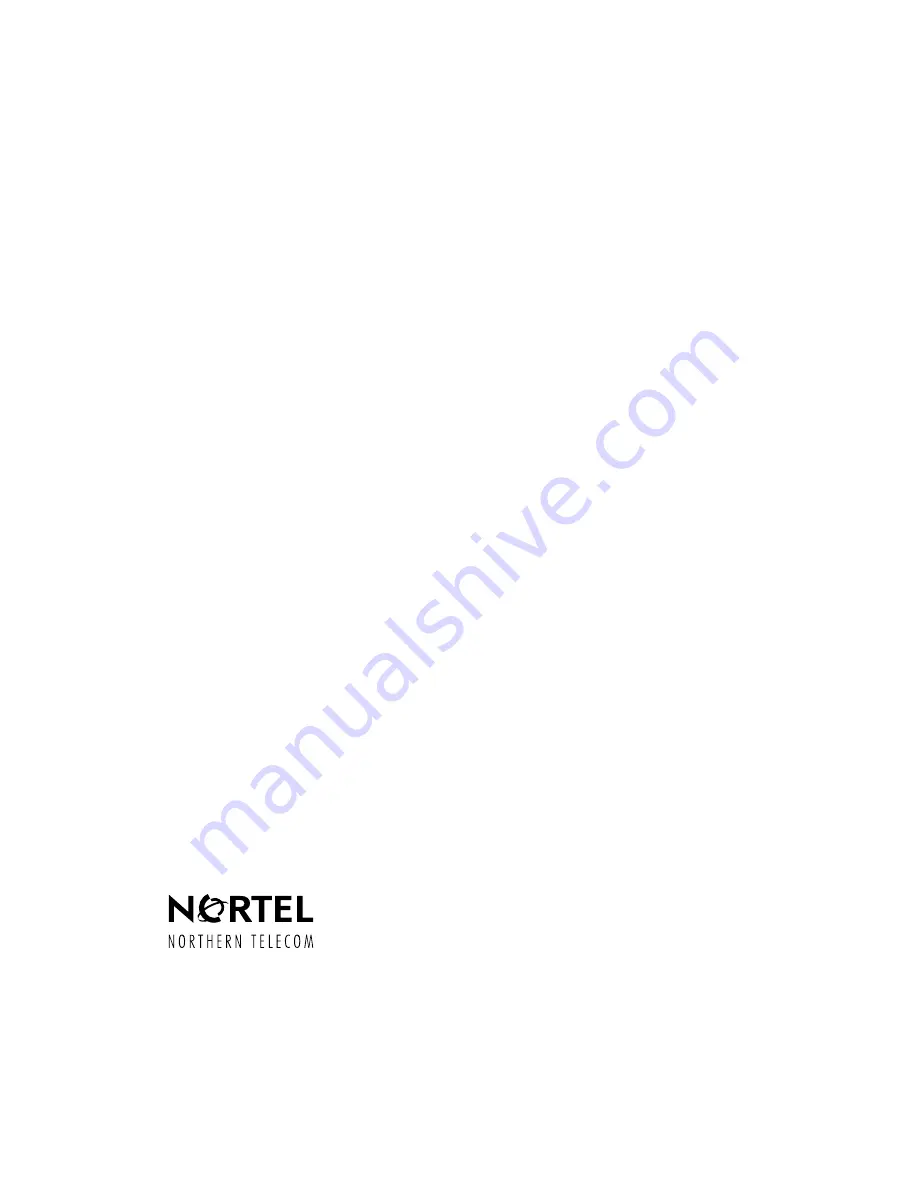 Nortel Meridian 1 Option 11C Compact Скачать руководство пользователя страница 148