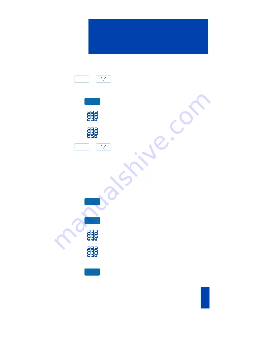 Nortel Meridian M3901 Скачать руководство пользователя страница 63