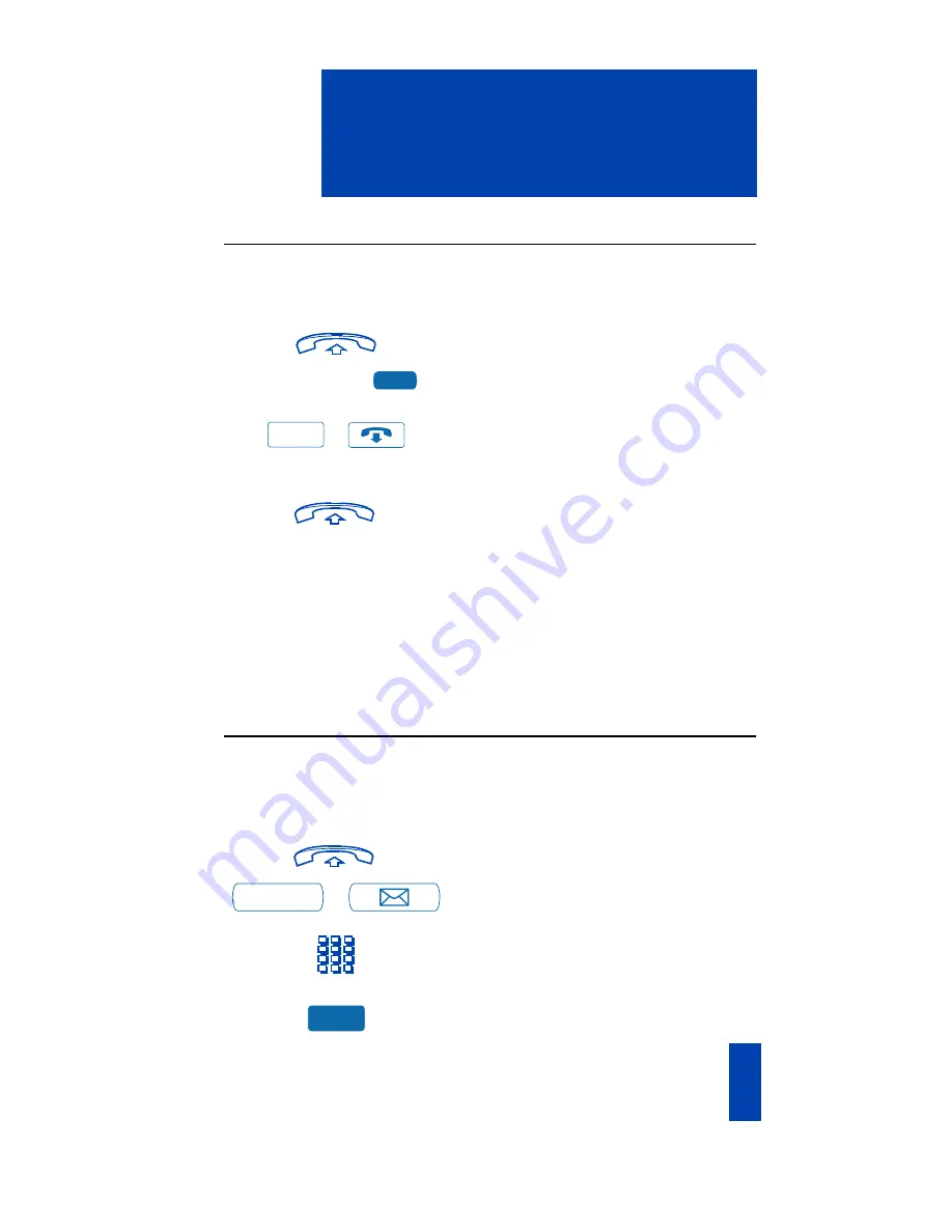 Nortel Meridian M3901 User Manual Download Page 73