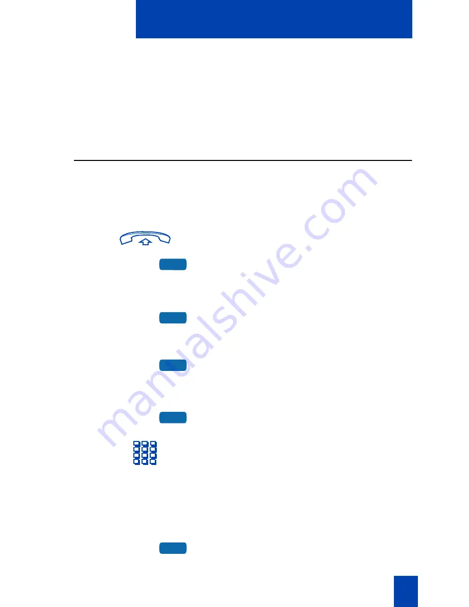 Nortel Meridian M3902 Quick Reference Manual Download Page 9