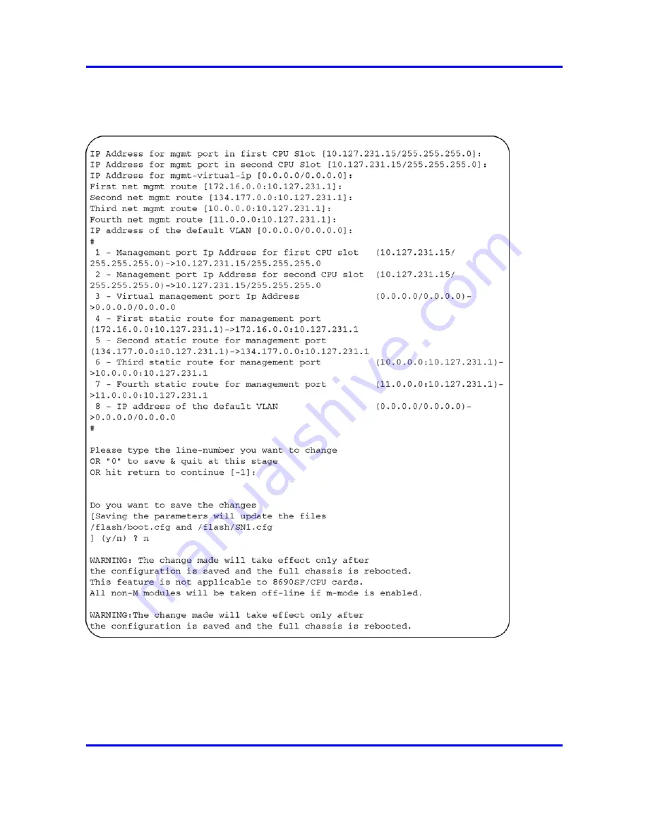 Nortel Passport 8600 Series Commissioning Download Page 25