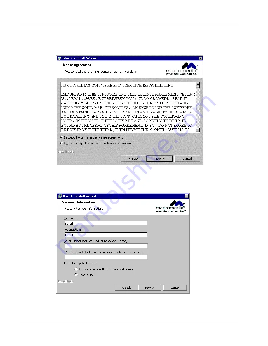 Nortel Symposium Web Center Portal Installation And Administration Manual Download Page 640