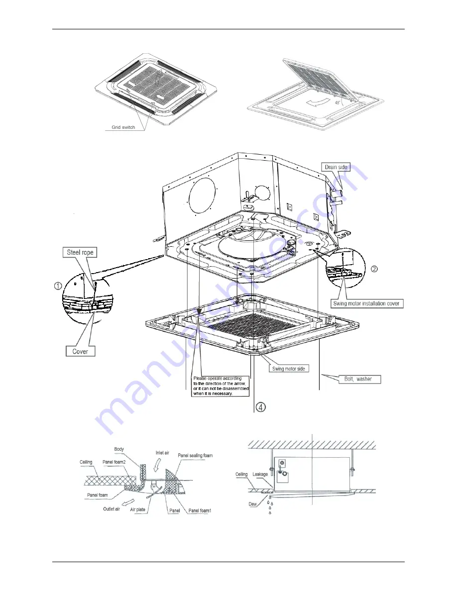 North American HVAC MOC-12HFN1-MS0W Service Manual Download Page 84