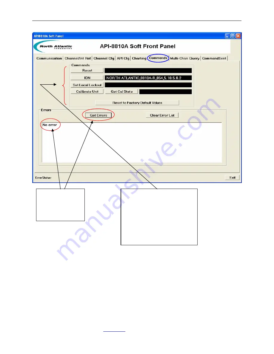 North Atlantic 8810A Programmer'S Reference Manual Download Page 46