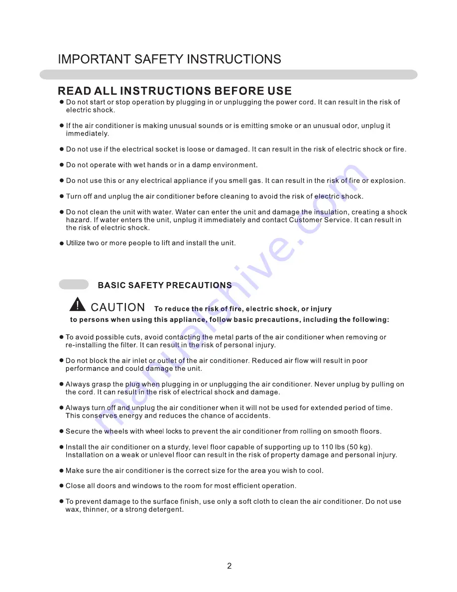 North Storm NS-12W-PAC Owner'S Manual Download Page 5