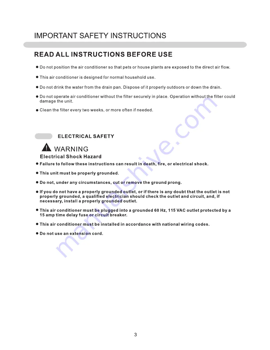 North Storm NS-12W-PAC Owner'S Manual Download Page 6