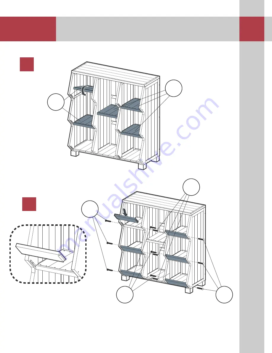 Northbeam STORAGE CUBBY Care Instructions Download Page 7