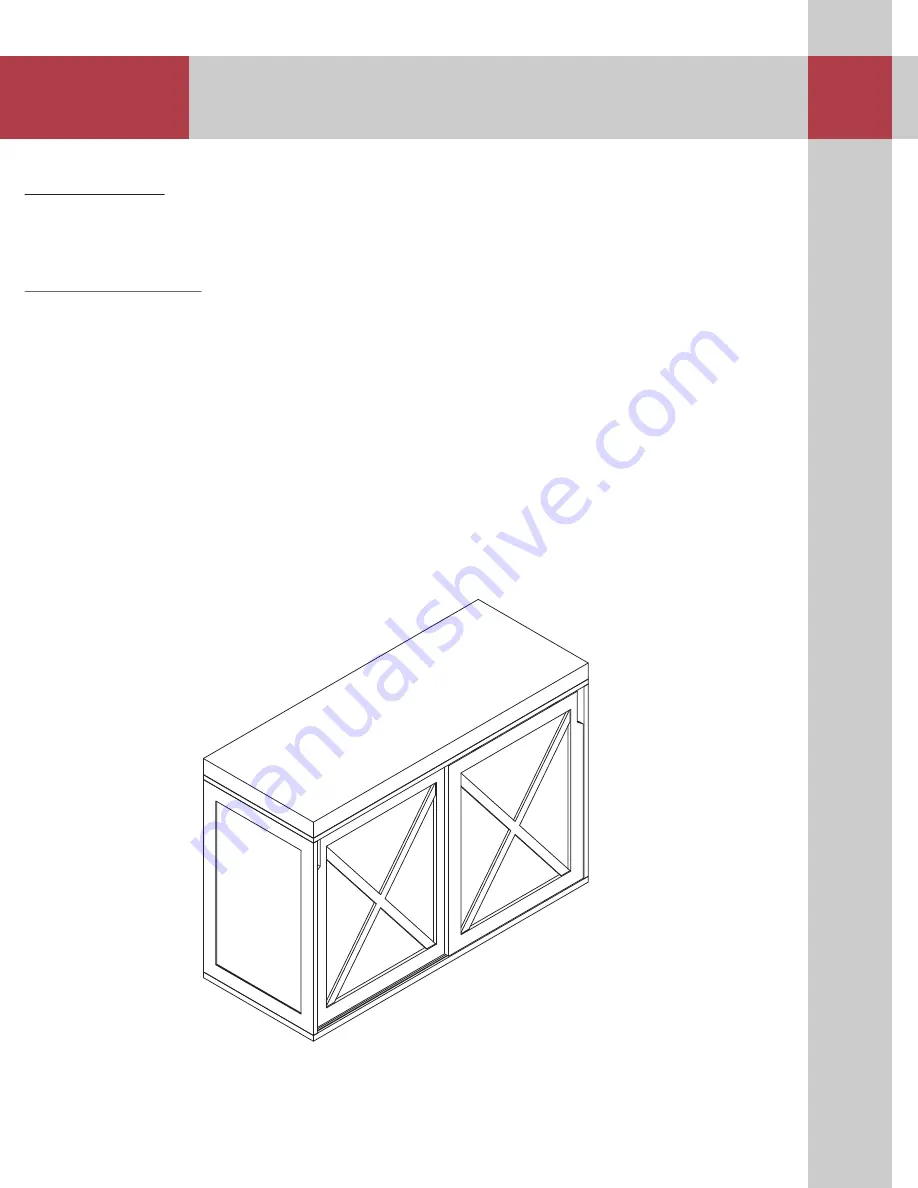 Northbeam WINDSOR BCH0301720800 Скачать руководство пользователя страница 1