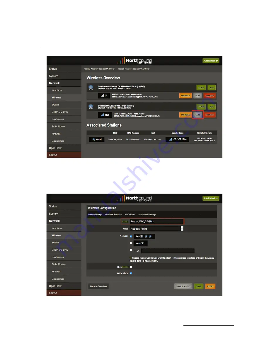 Northbound Networks Zodiac WX Quick Start Manual Download Page 10