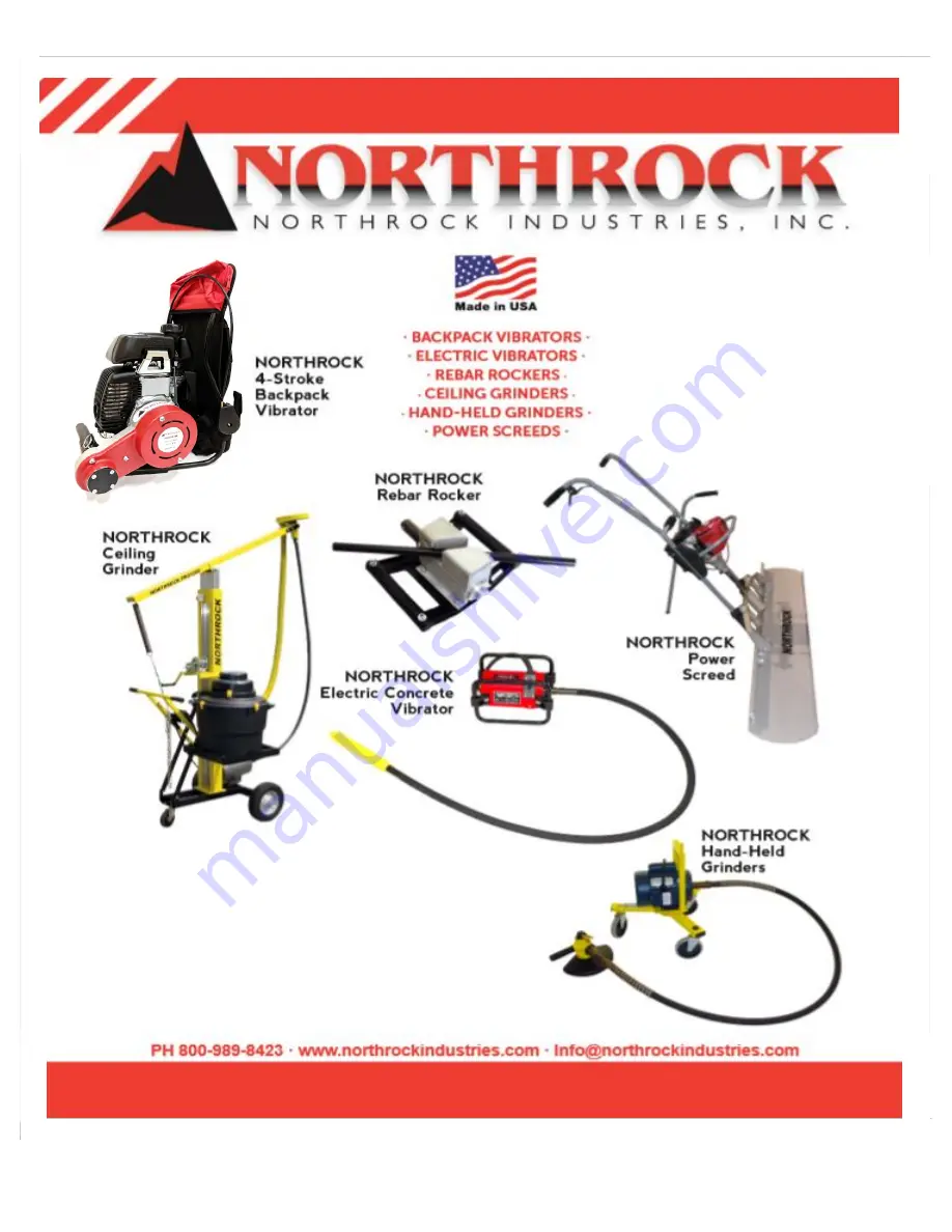 Northrock Pro 50-4S Instruction Manual Download Page 8