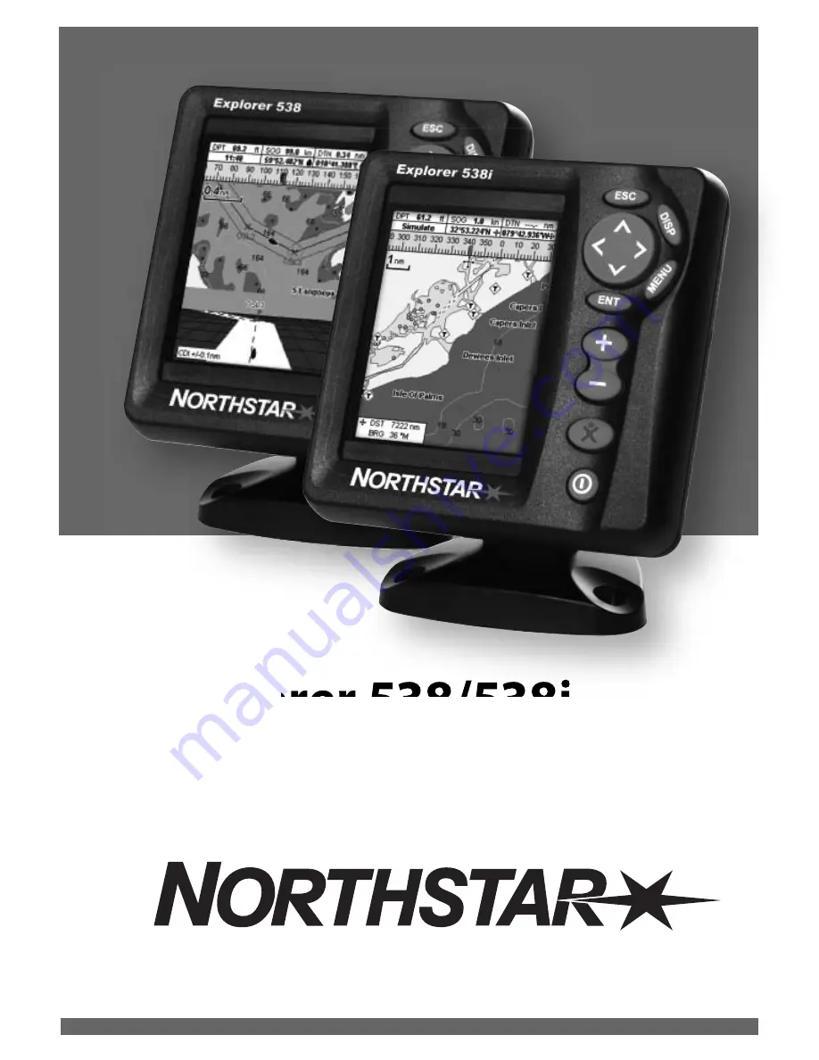 NorthStar Explorer 538 Installation And Operation Manual Download Page 1