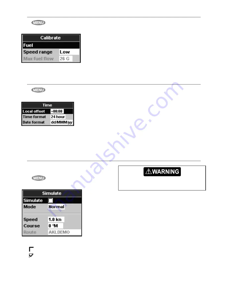 NorthStar Explorer 538 Installation And Operation Manual Download Page 48