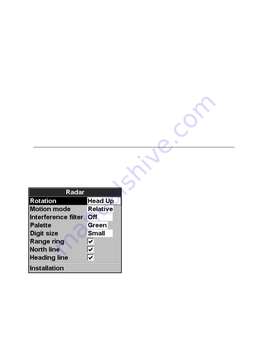 NorthStar M121 Installation And Operation Manual Download Page 77