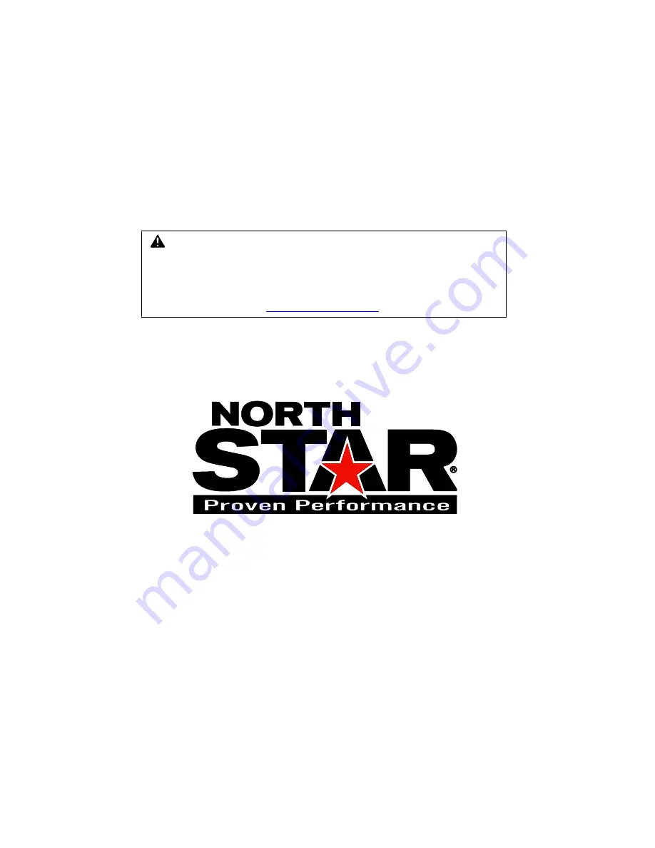 NorthStar M157119E Owner'S Manual Download Page 36