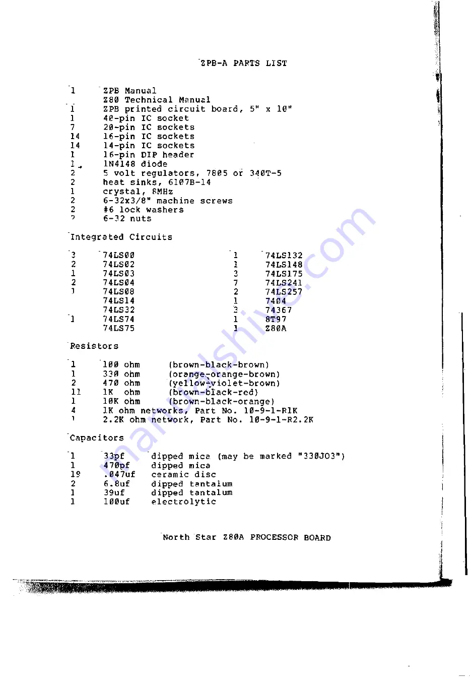 NorthStar Z80 Скачать руководство пользователя страница 6