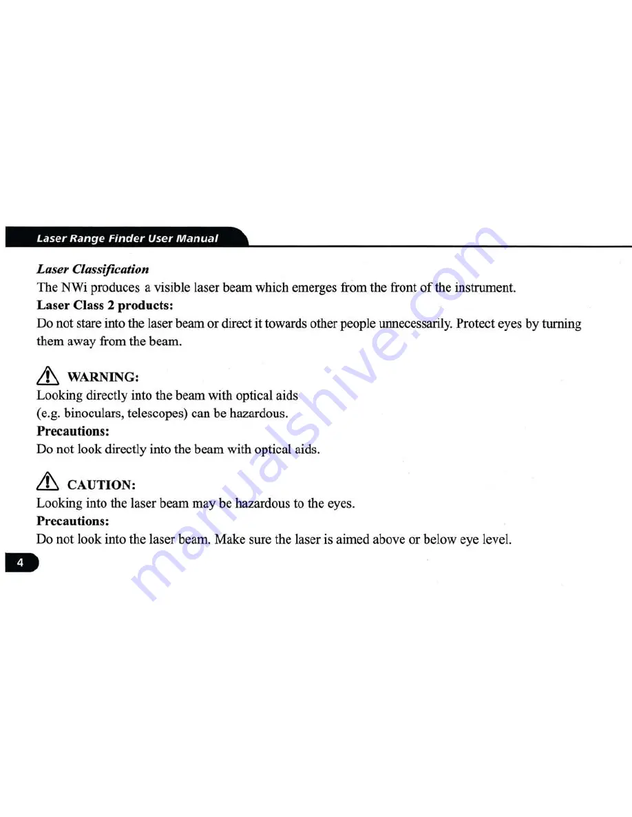 Northwest NLR60 Owner'S Manual Download Page 4