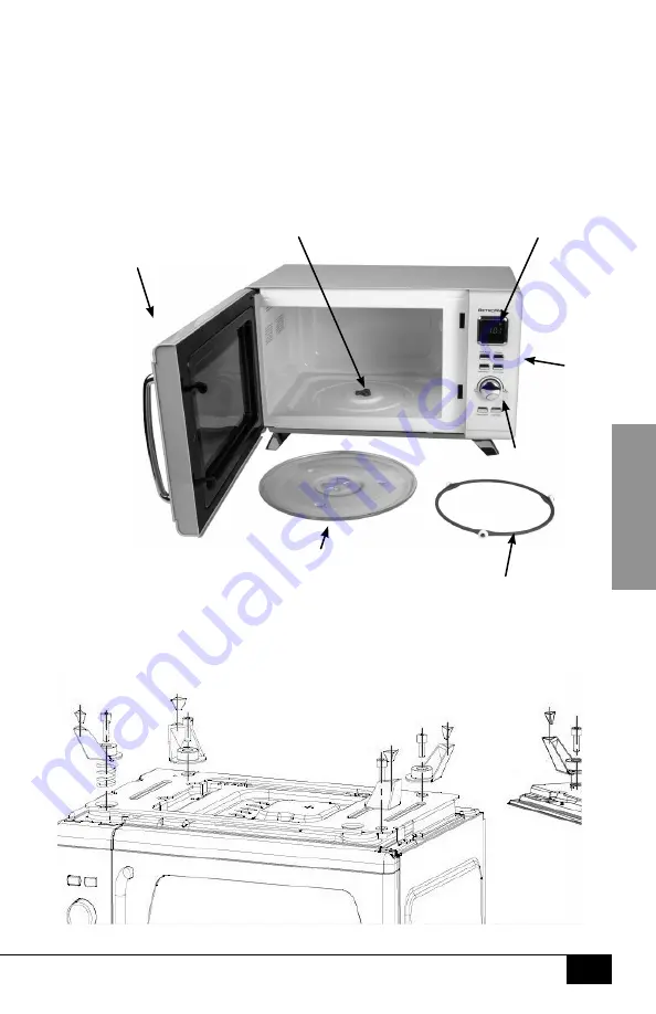 Nostalgia Electrics Mid-Century Retro MCMO9FTSG Instructions Manual Download Page 22