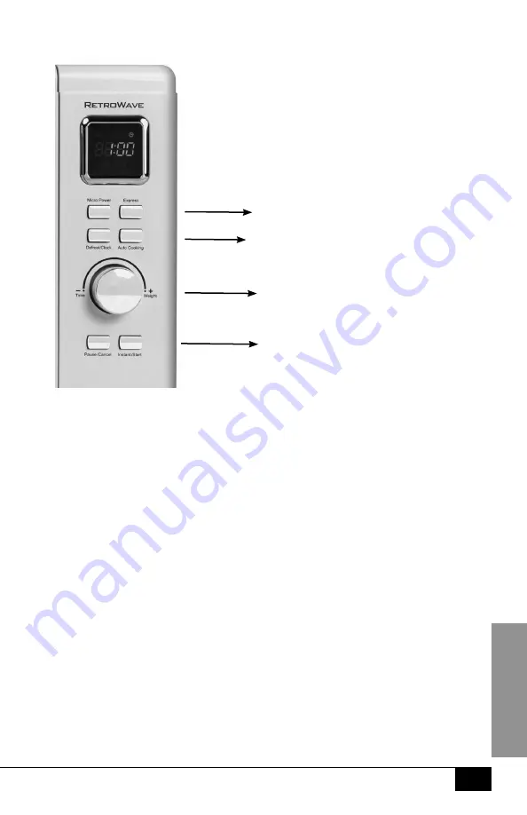 Nostalgia Electrics Mid-Century Retro MCMO9FTSG Instructions Manual Download Page 36