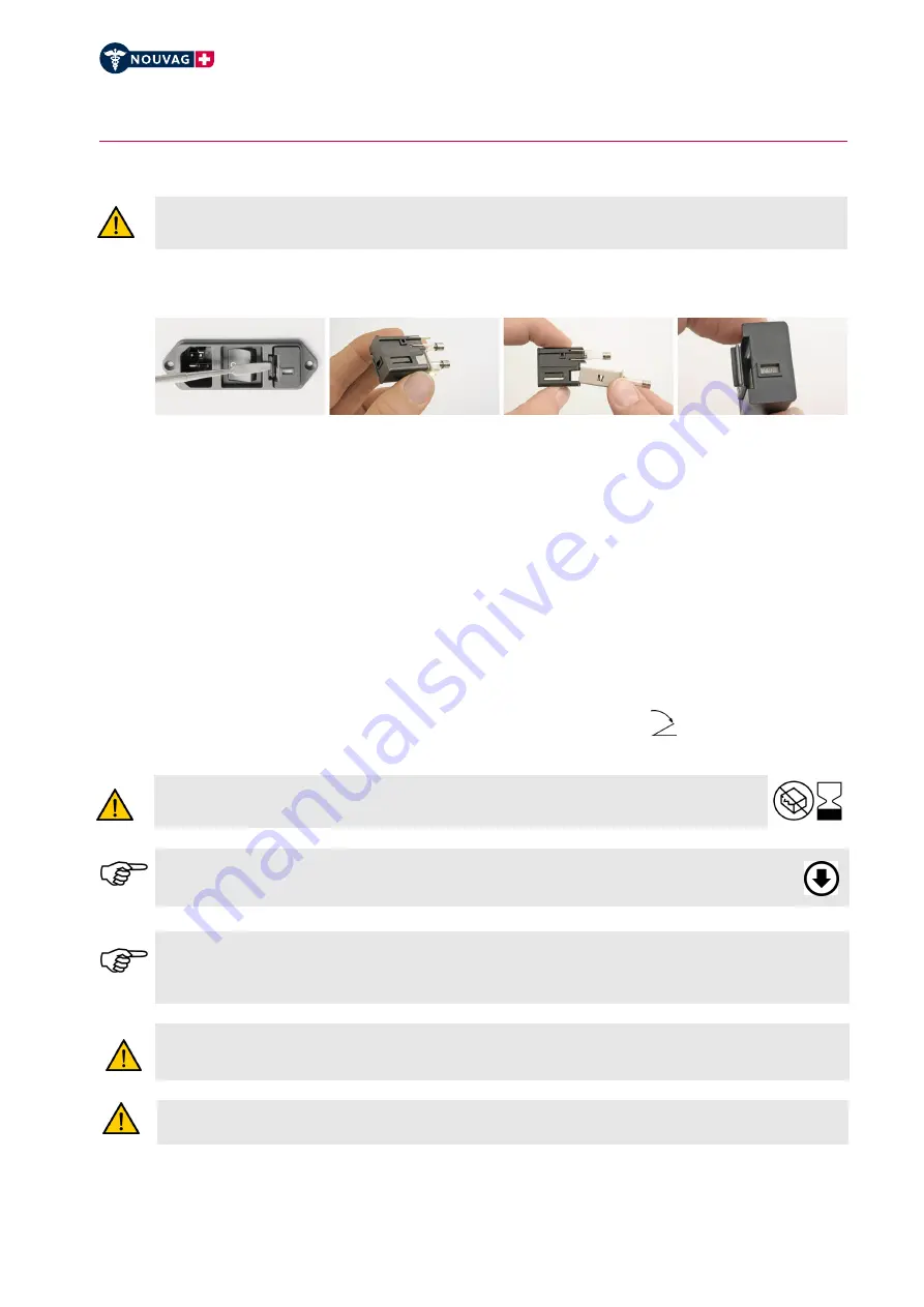 Nouvag Dispenser DP 30 Operation Manual Download Page 26