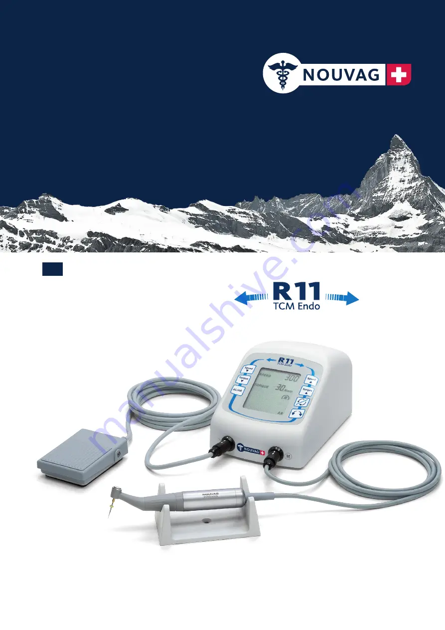 Nouvag TCM Endo R11 Operation Manual Download Page 1