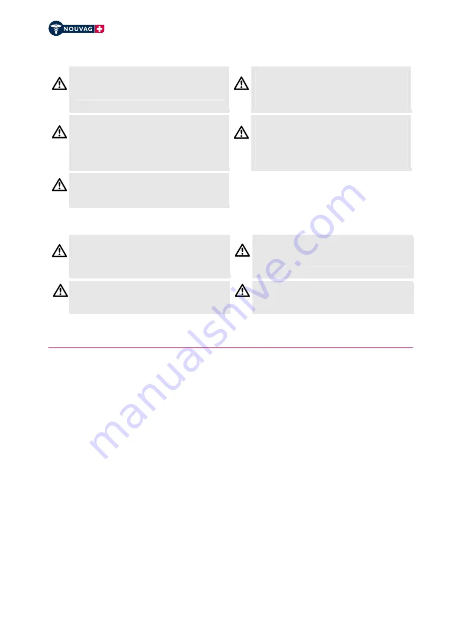 Nouvag Vacuson 18 Operation Manual Download Page 8