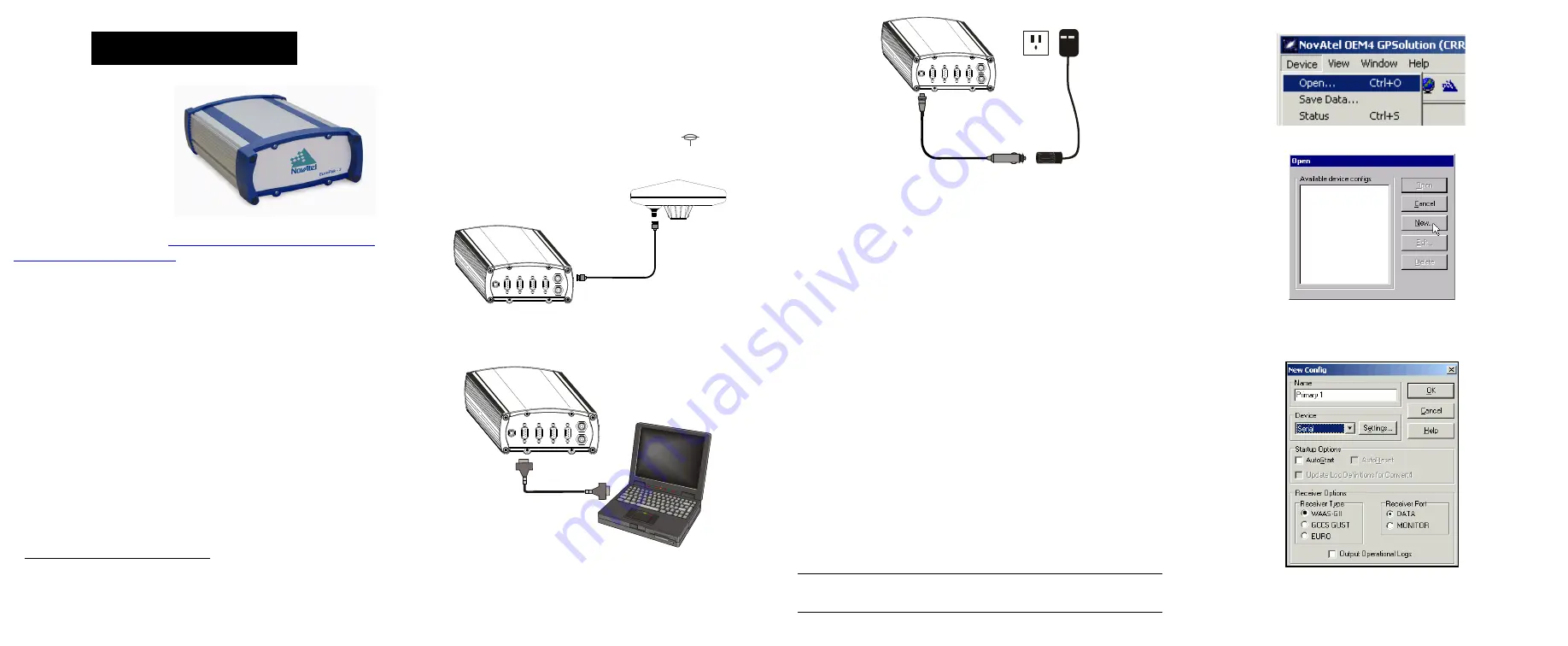 Novatel Europak 3 Скачать руководство пользователя страница 1